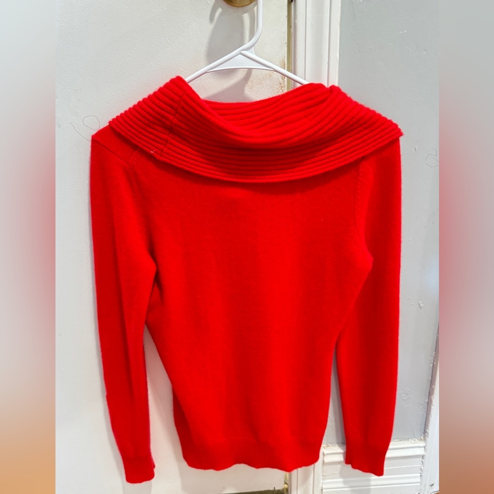 Red Cashmere Sweater